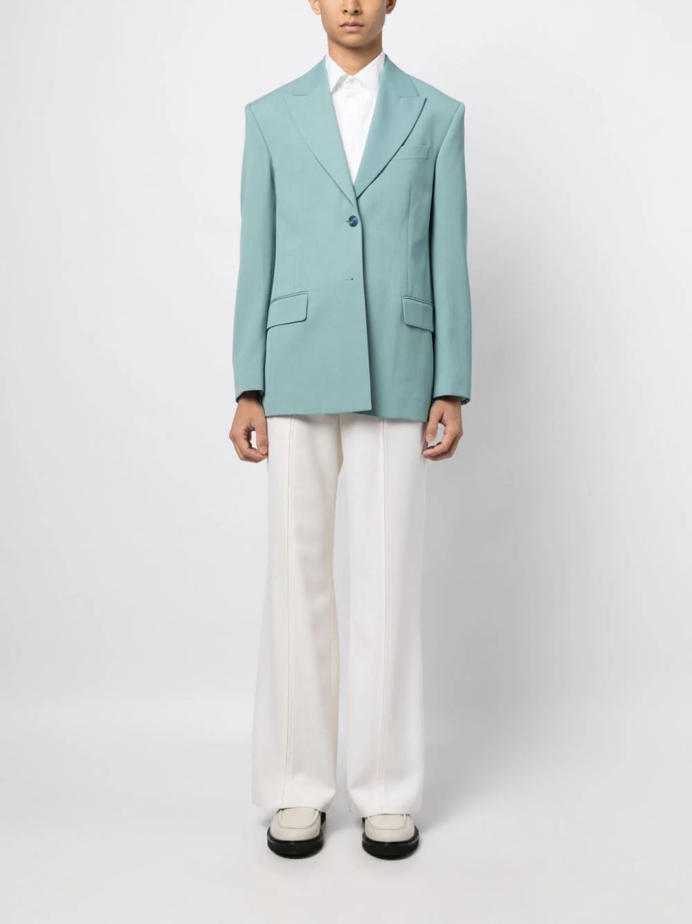 Button-Down Cotton Shirt - Image 5