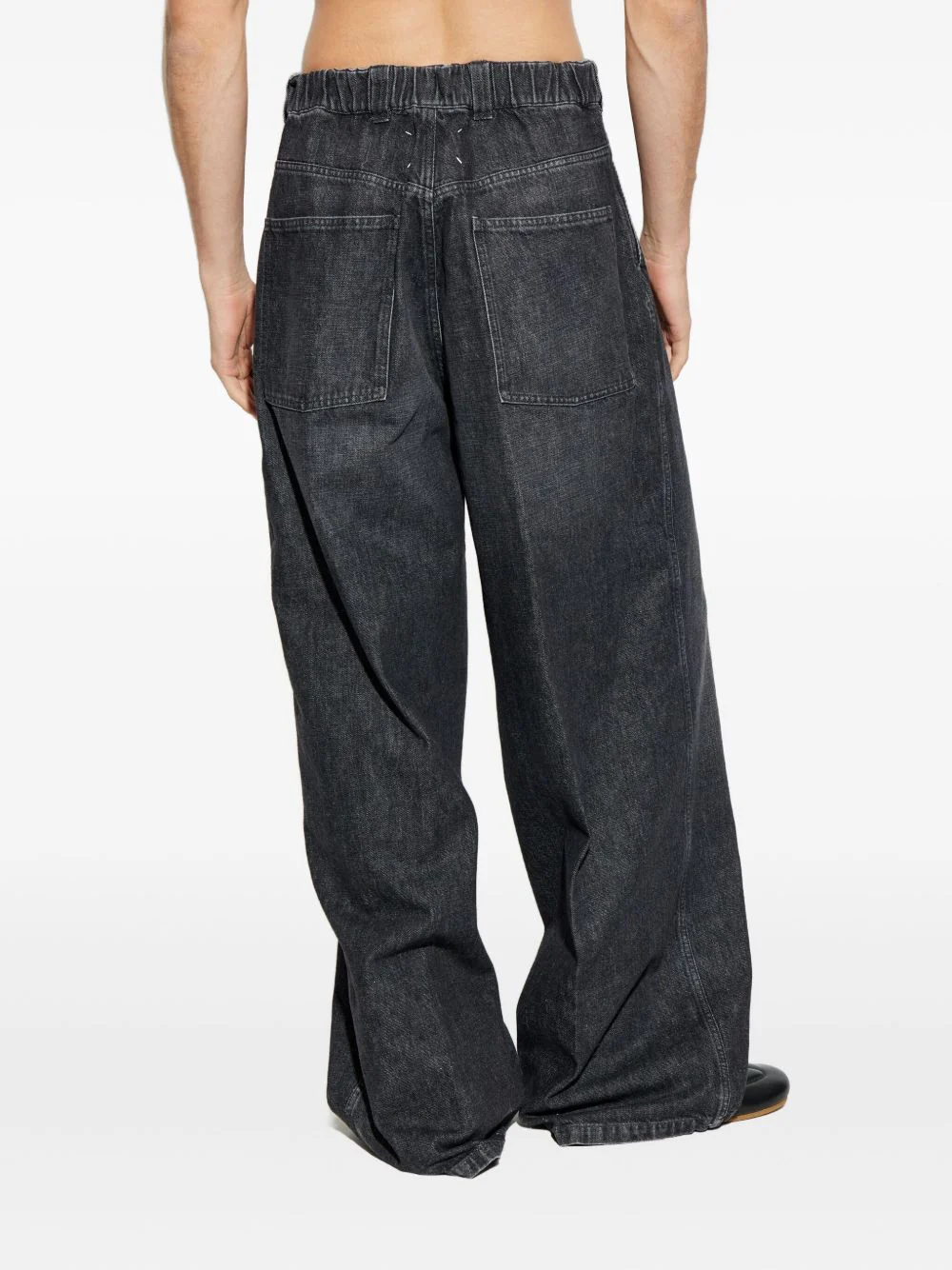 Button-Fastening Jeans - Image 4