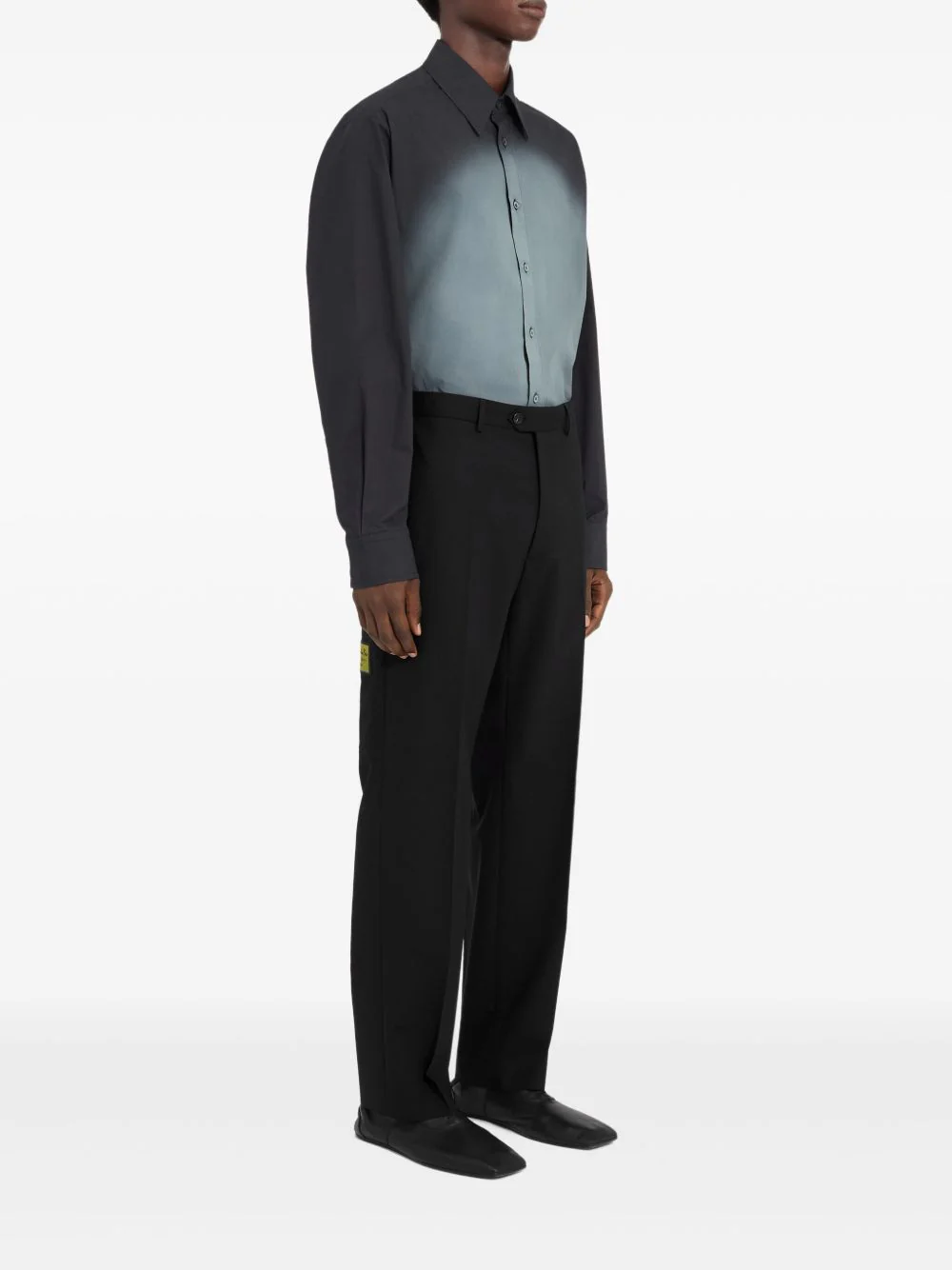 Button-Fastening Trousers - Image 3