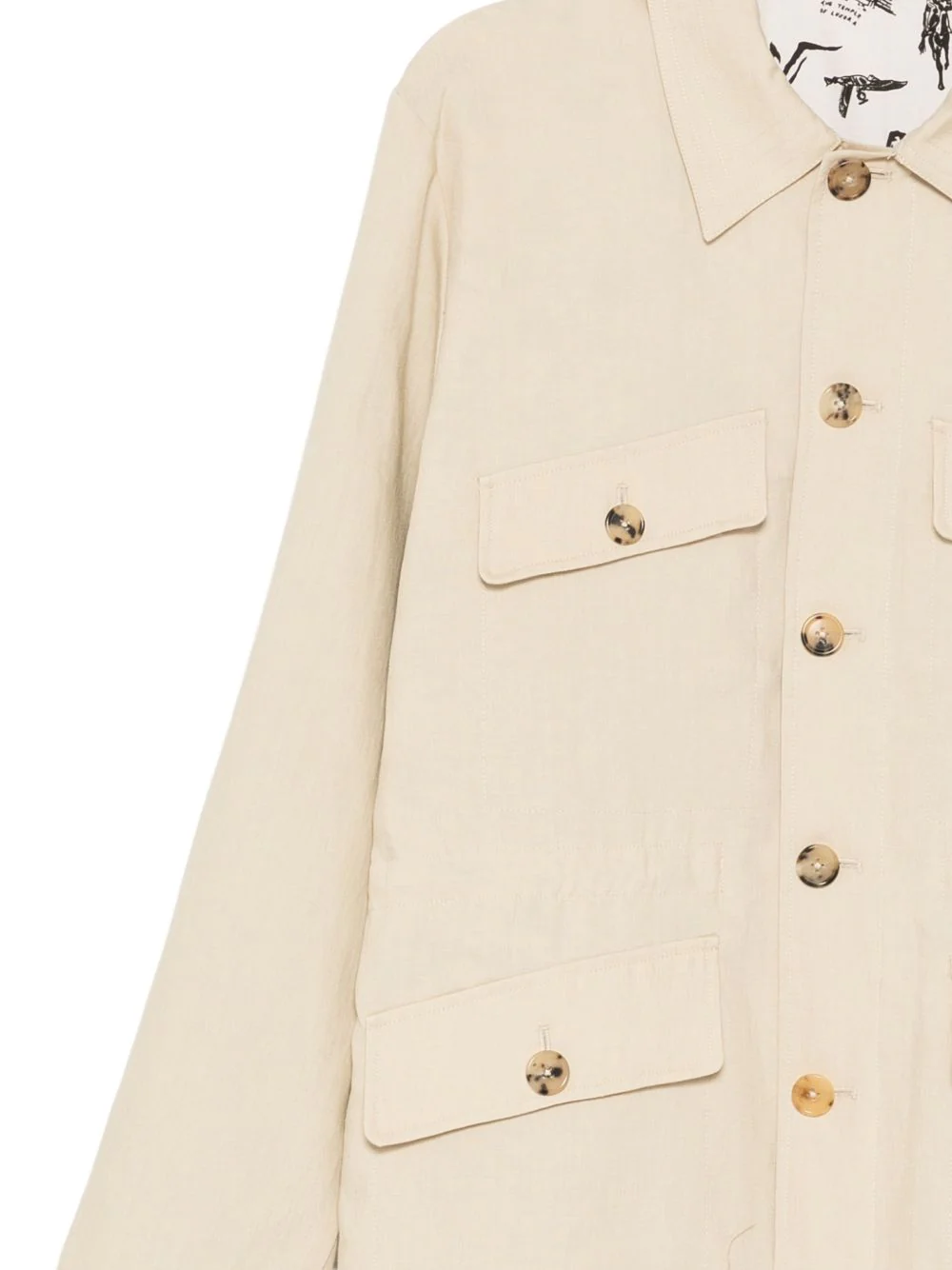 Button Flap Jacket - Image 2