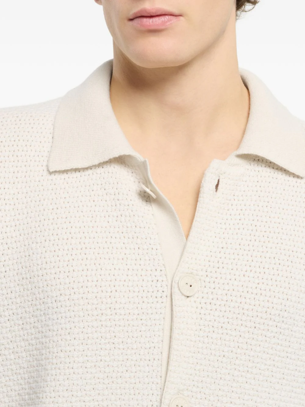 Button Lightweight Polo Shirt - Image 2