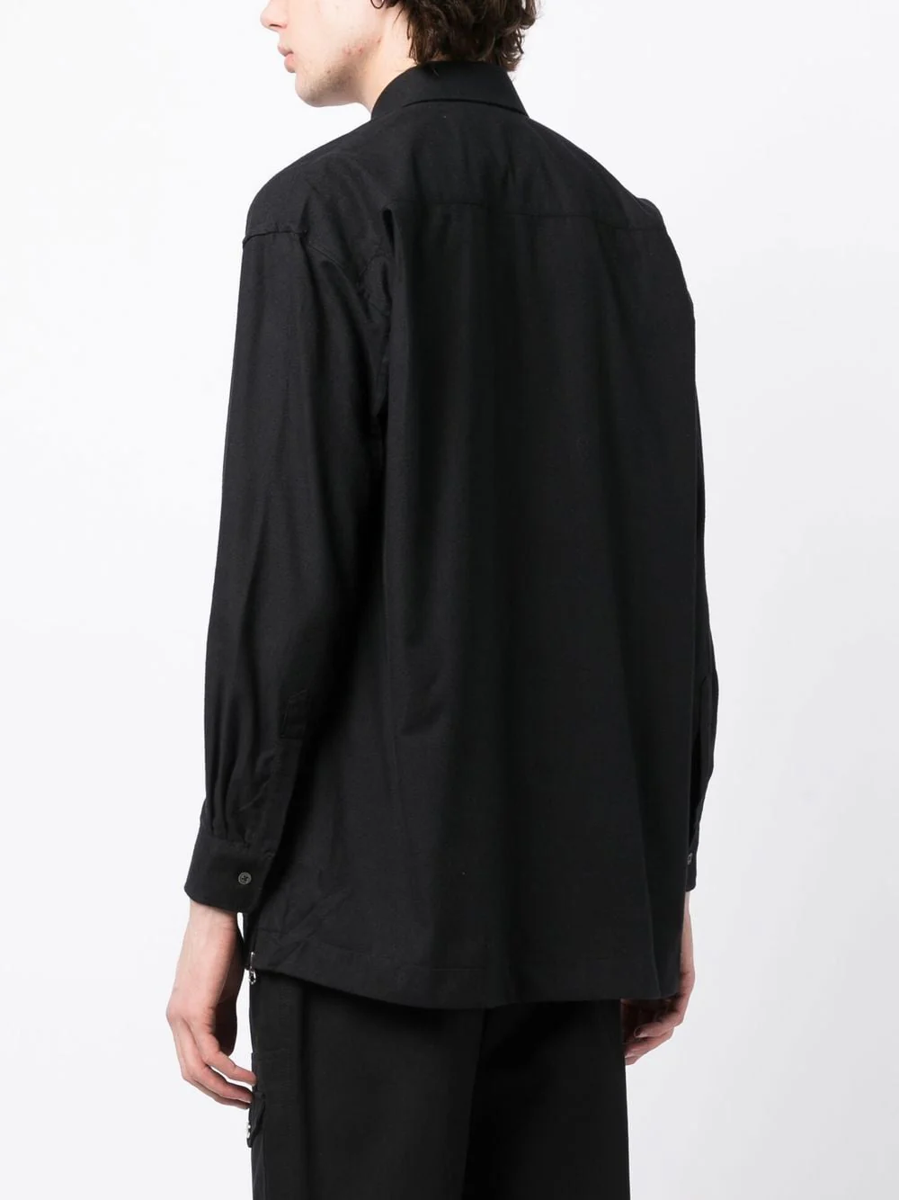 Button Placket Long-Sleeve Shirt - Image 4