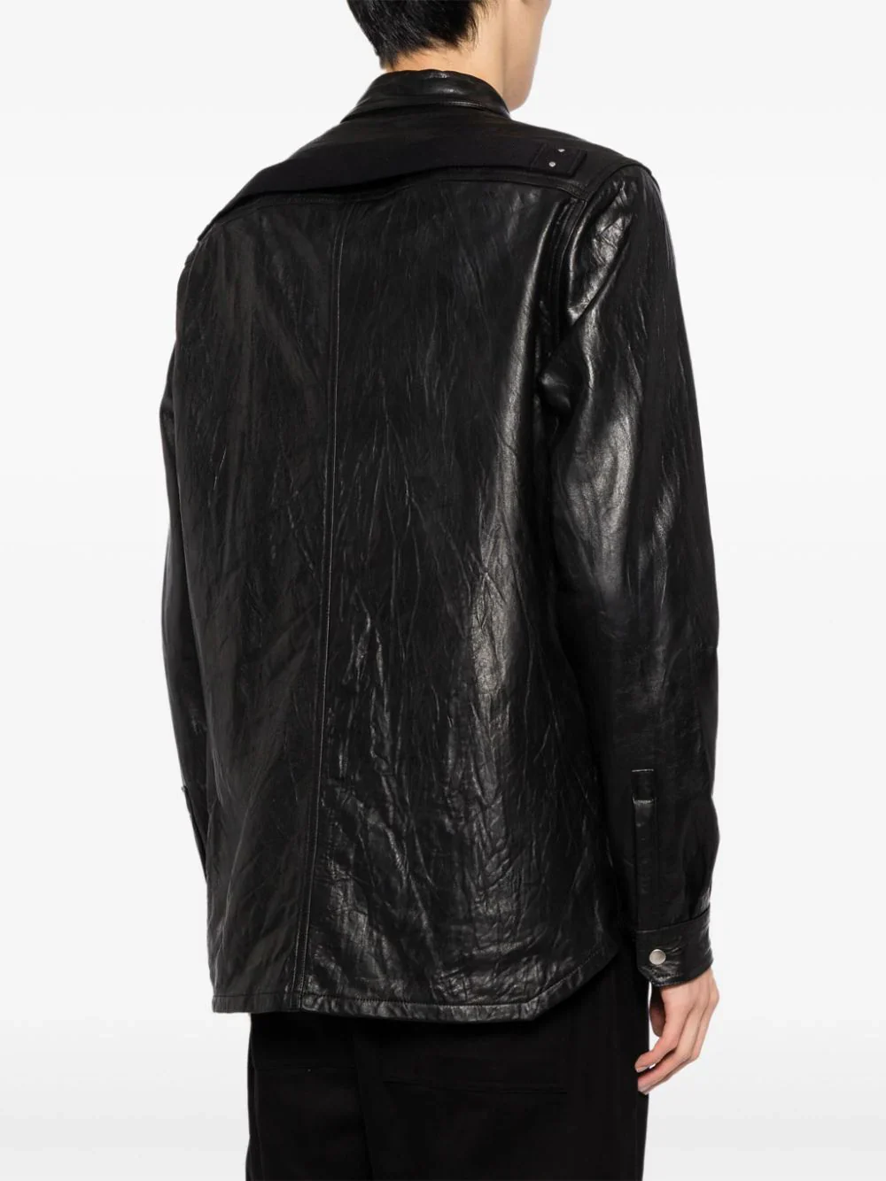 Button-Up Oversized Shirt Jacket - Image 4