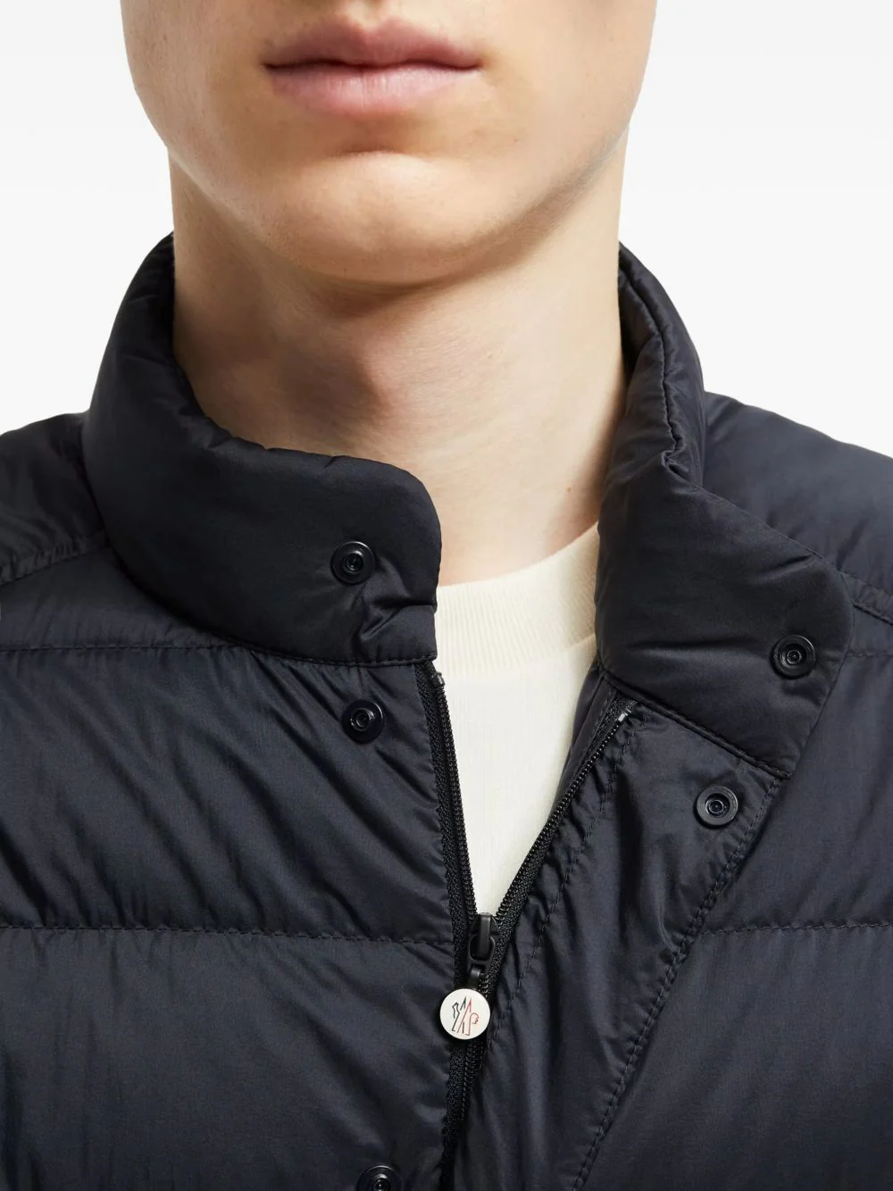 Button-Up Padded Jacket - Image 4