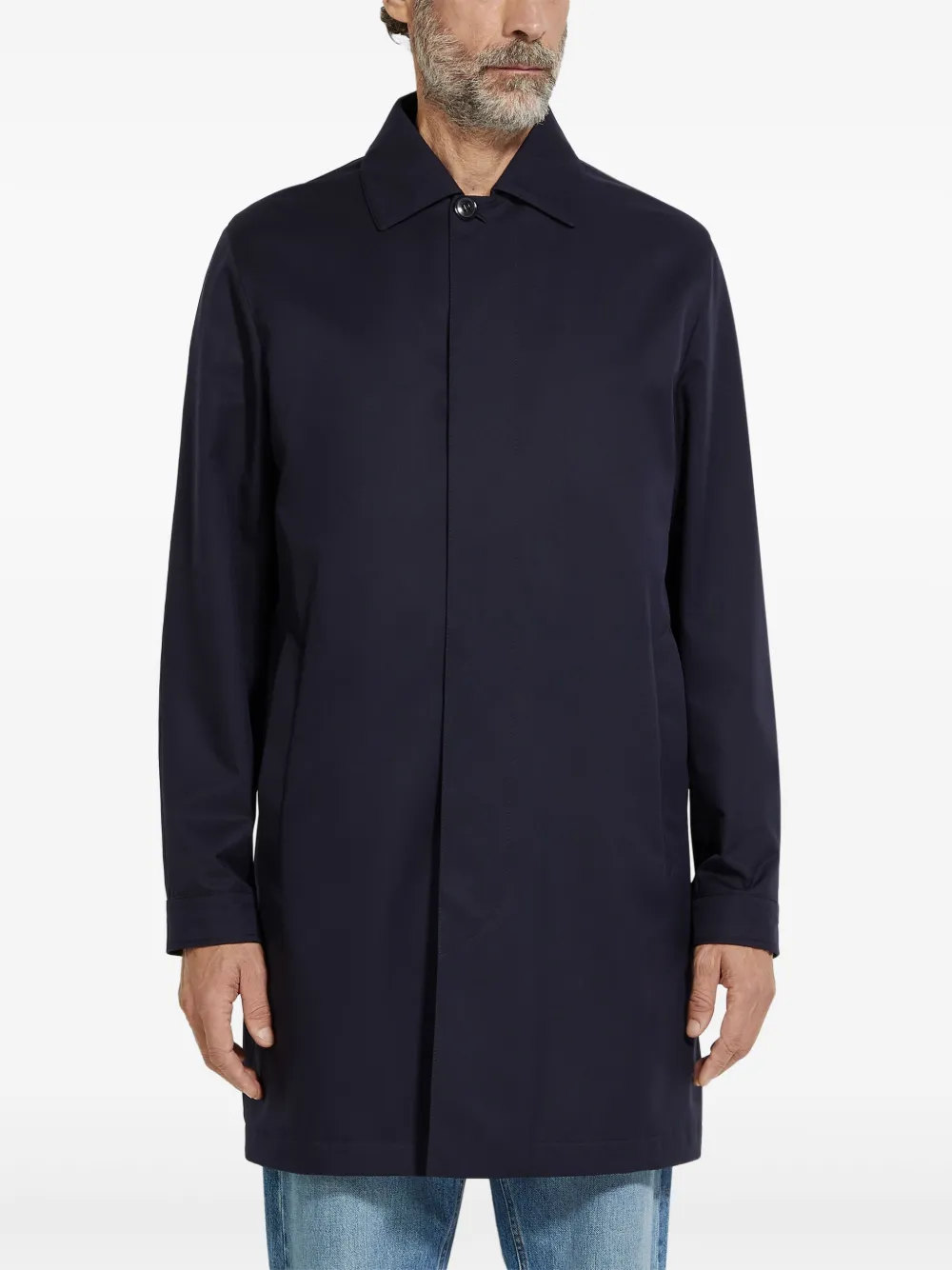 Button-Up Raincoat - Image 3