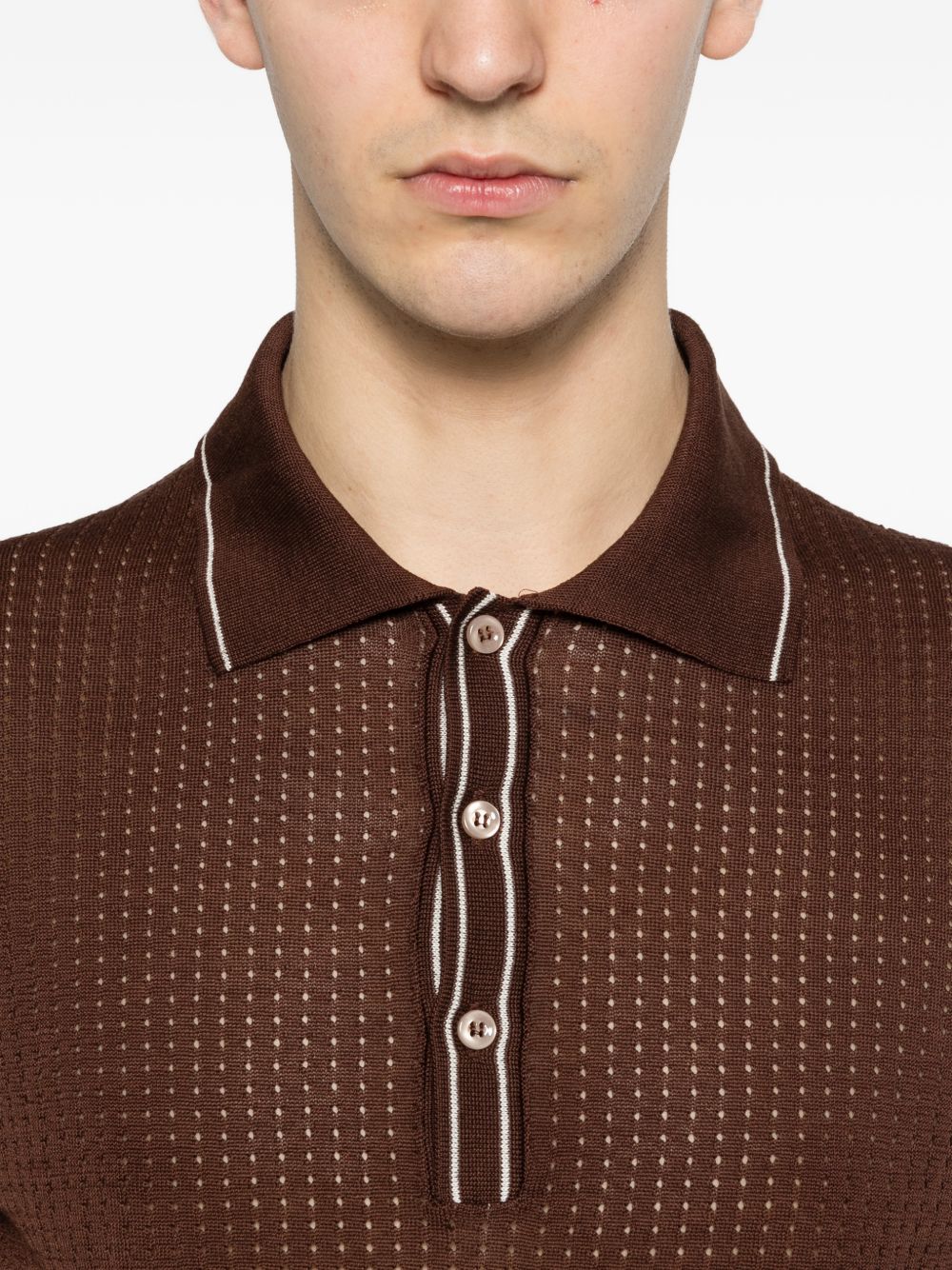 Buttoned Polo Shirt - Image 5