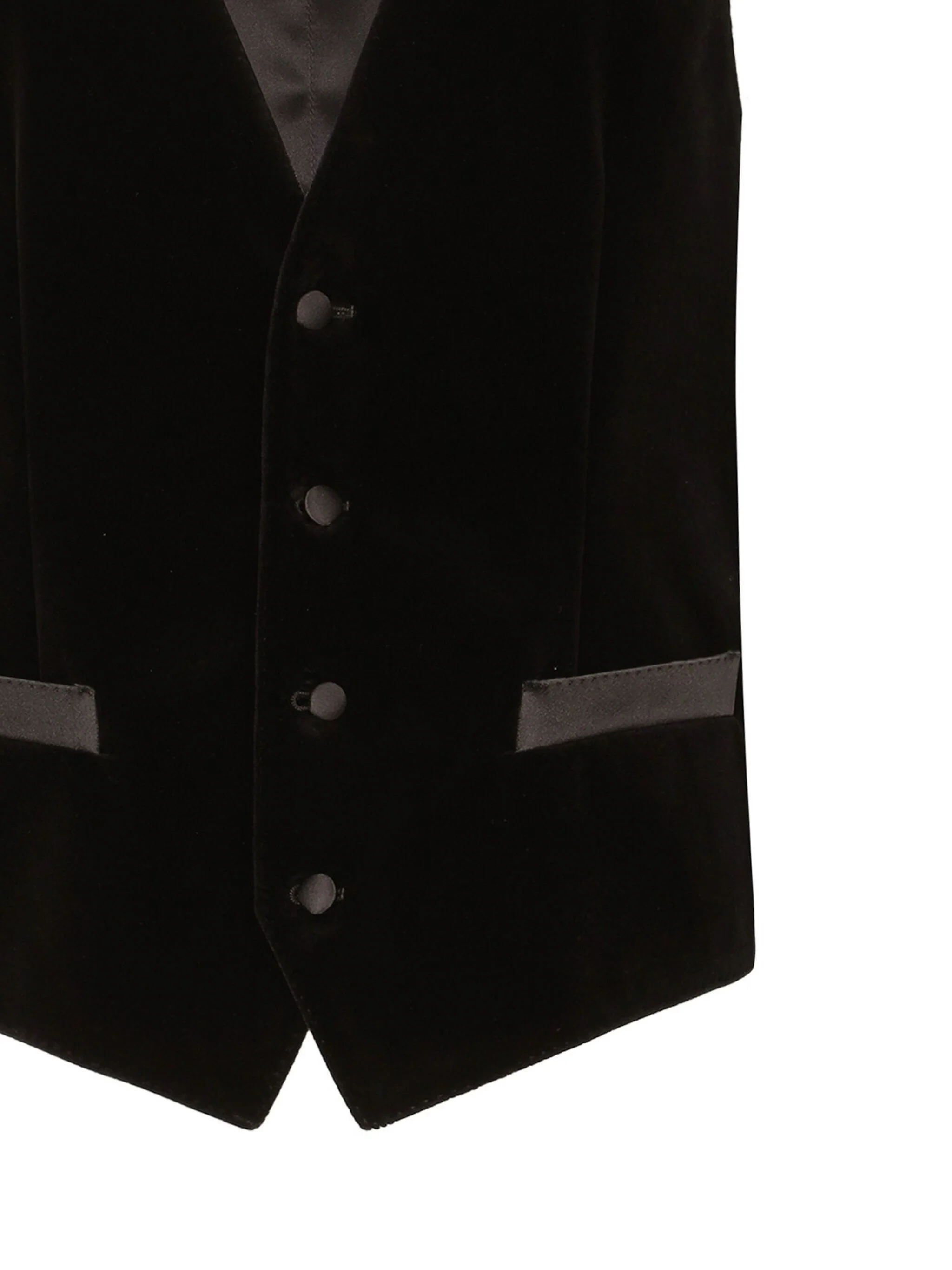 Buttoned Sleeveless Jacket - Image 5