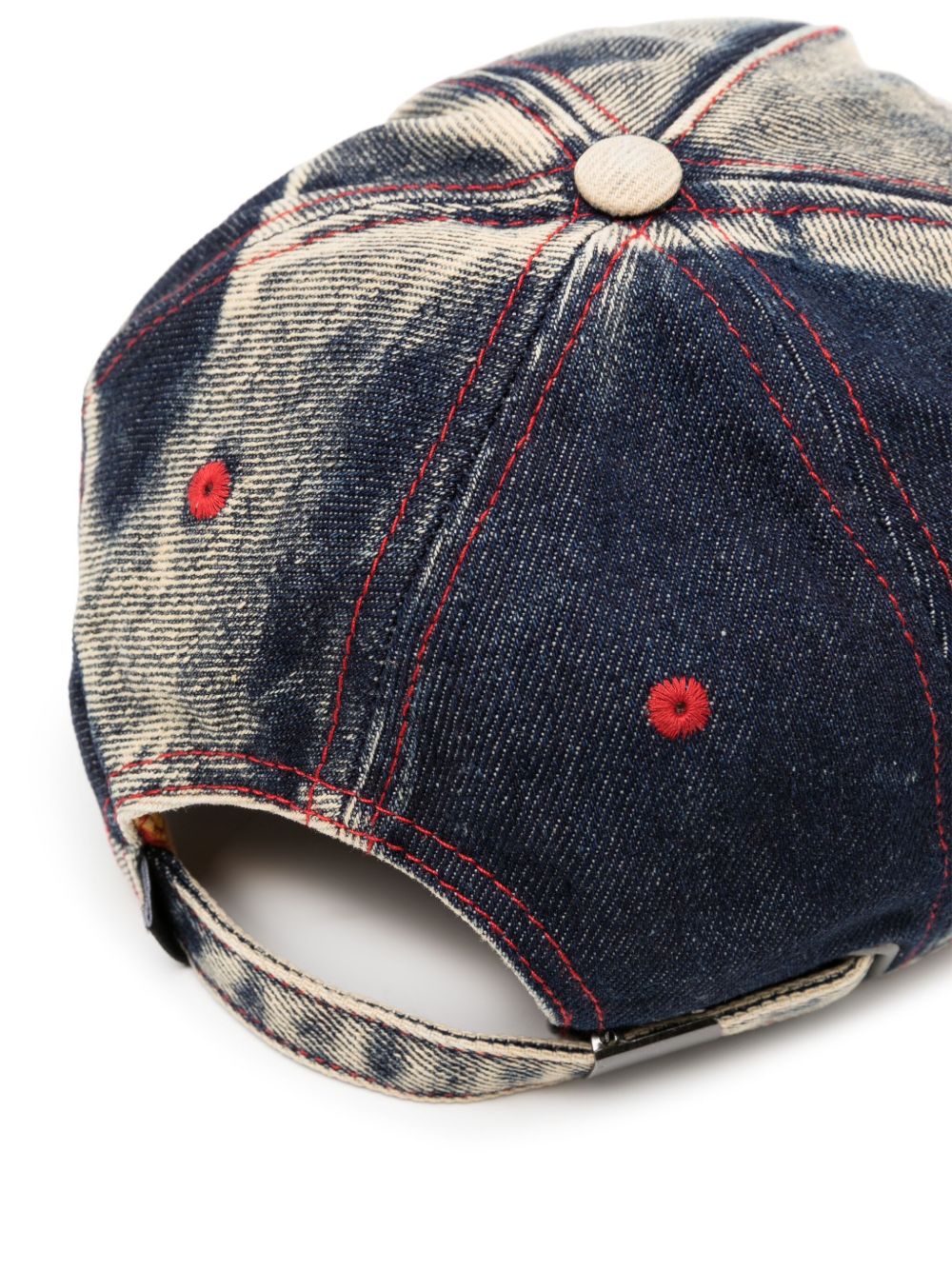 C-Seymon Distressed Denim Cap - Image 2