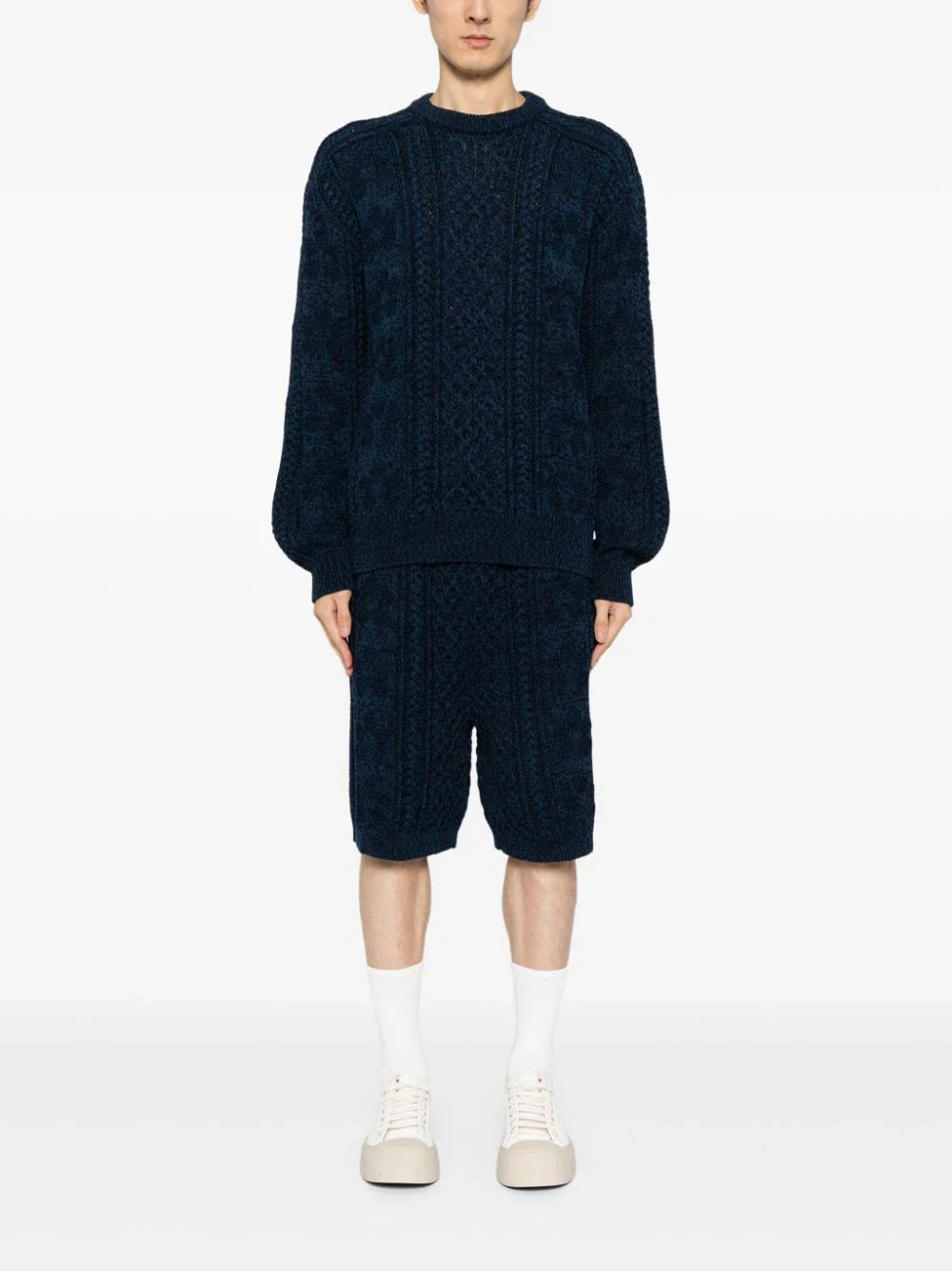 Cable-Knit Cotton Jumper - Image 2