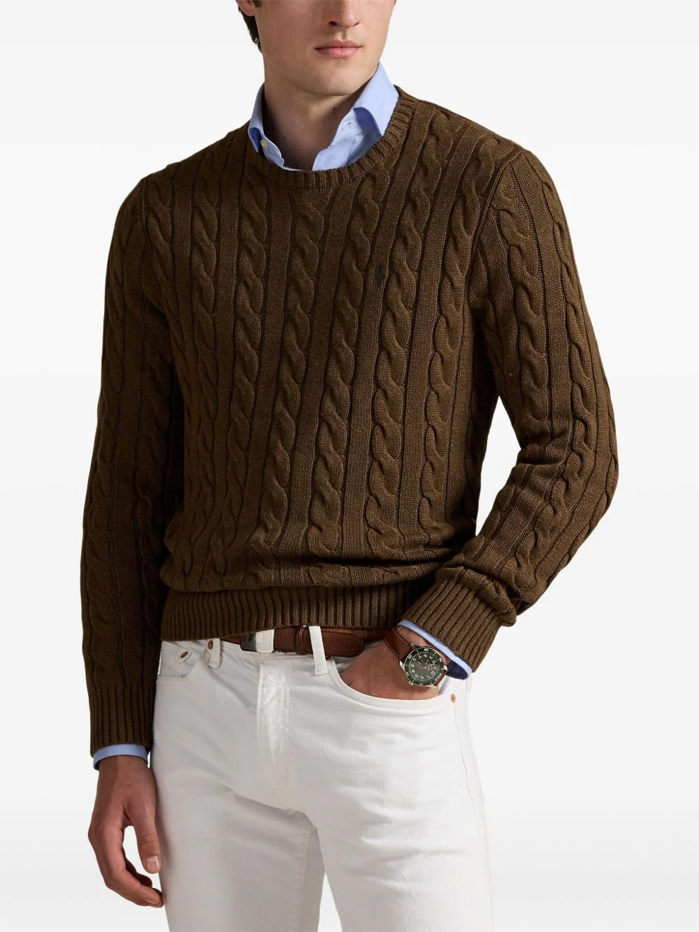 Cable-Knit Sweater - Image 3