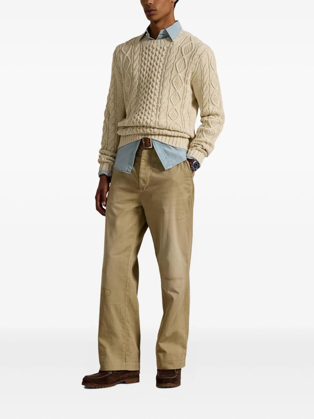 Cable-Knit Sweater - Image 2