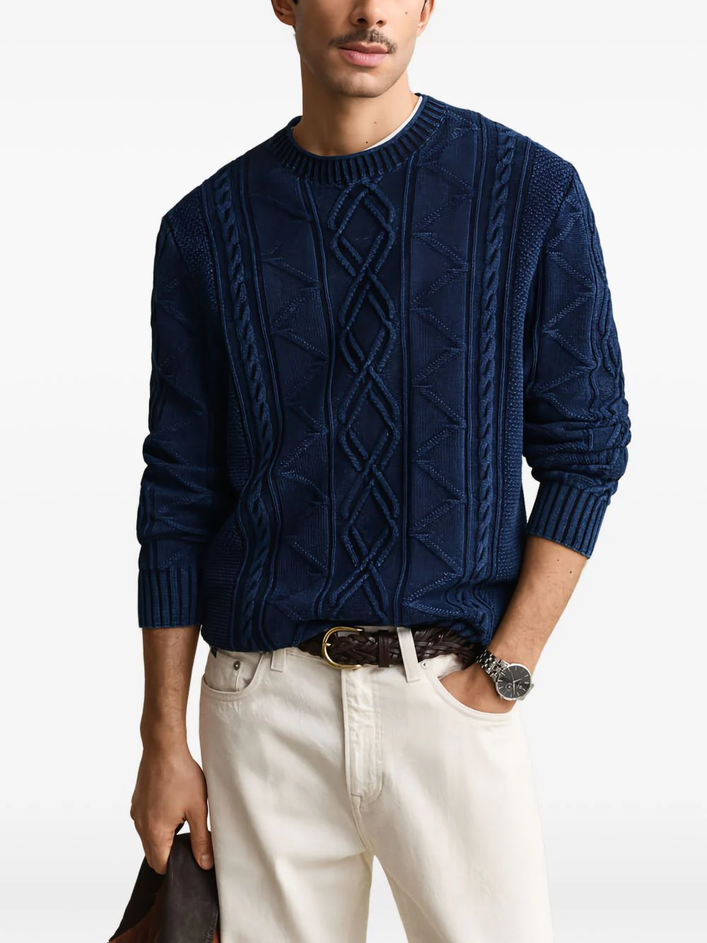 Cable-Knit Sweater - Image 3