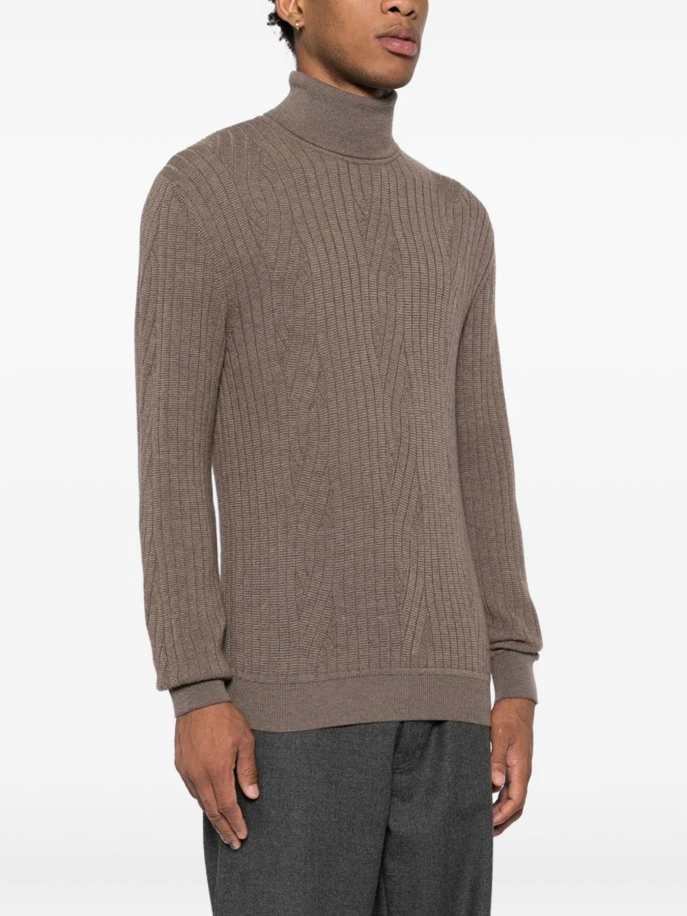 Cable-Knit Sweatshirt - Image 2
