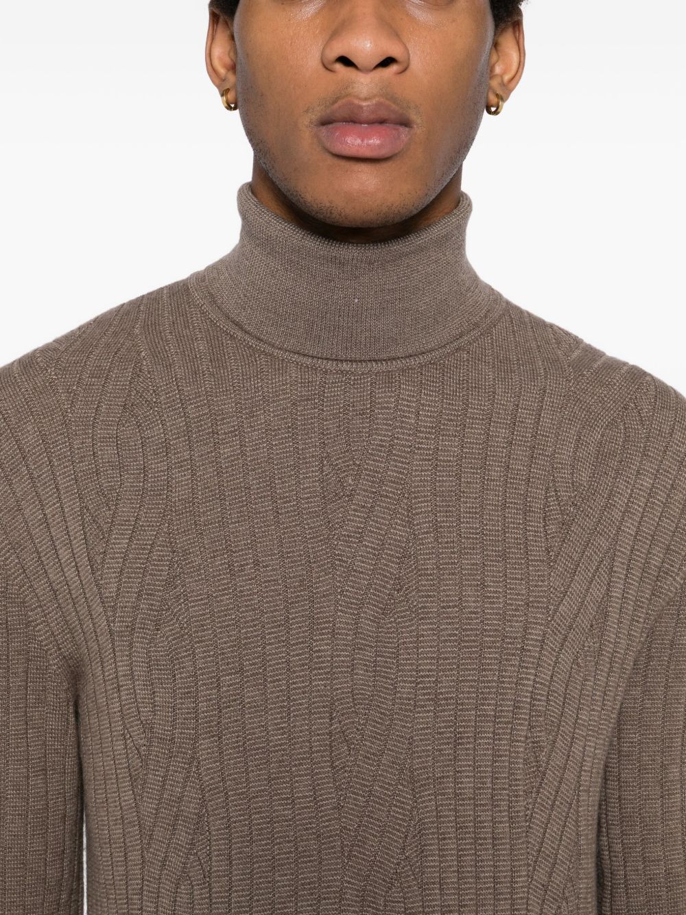Cable-Knit Sweatshirt - Image 5