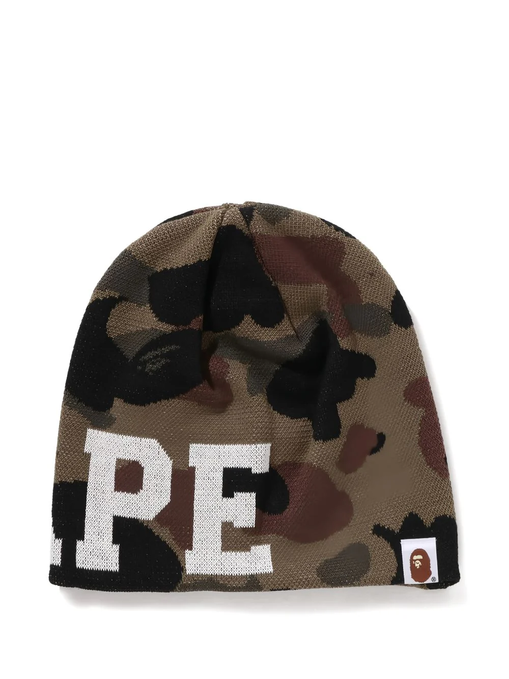 Camouflage-Pattern Beanie Hat - Image 2