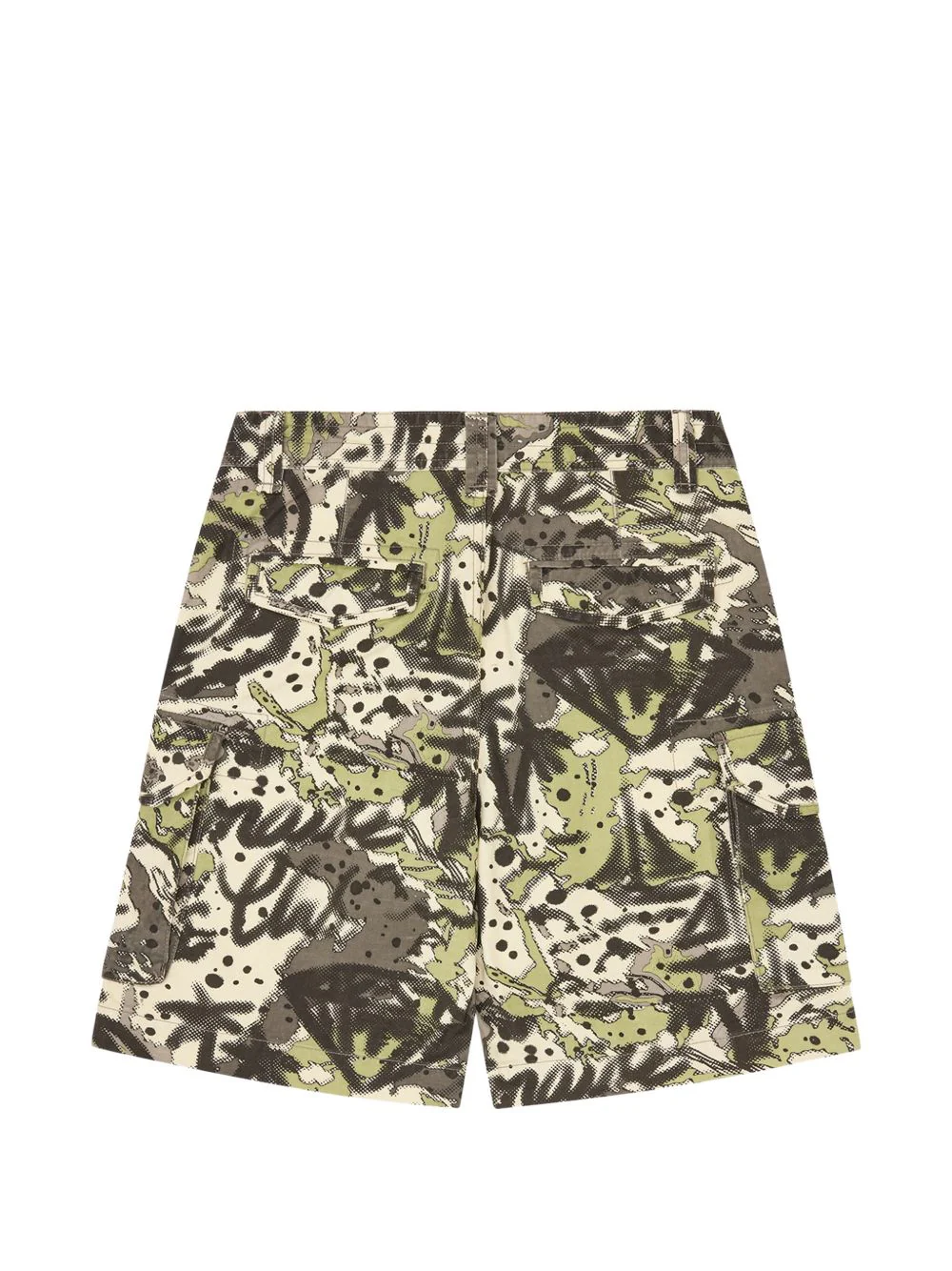 Camouflage-Print Cargo Shorts - Image 2