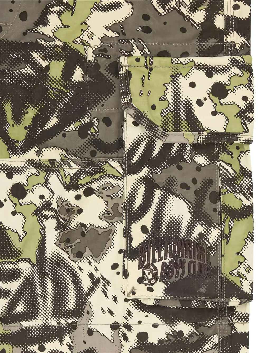 Camouflage-Print Cargo Shorts - Image 3