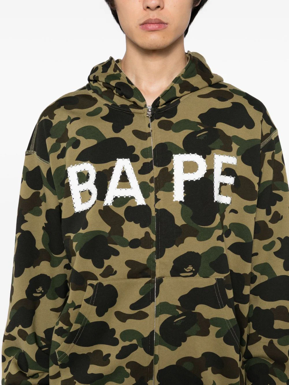 Camouflage-Print Hoodie - Image 3
