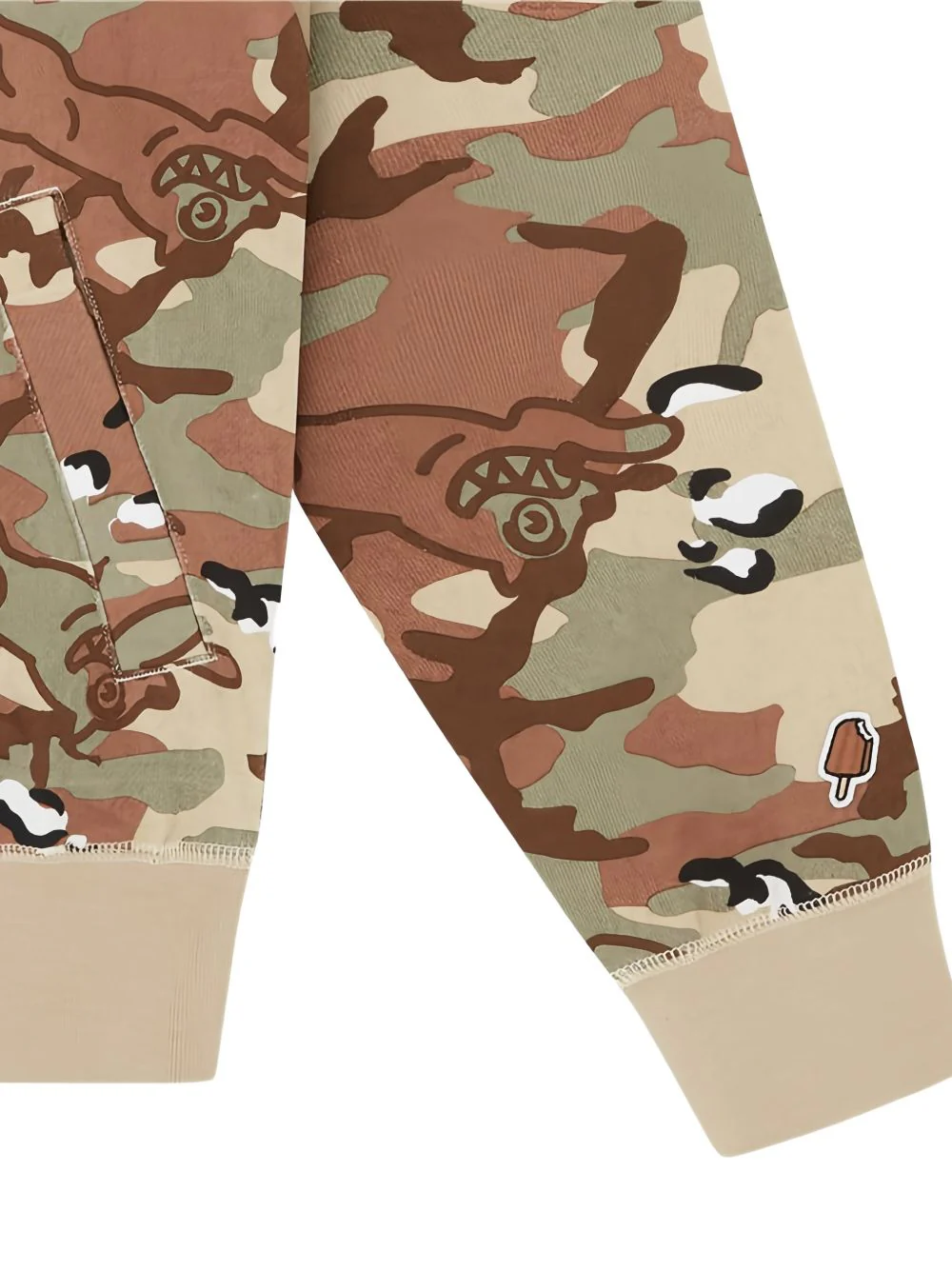 Camouflage-Print Hoodie - Image 4