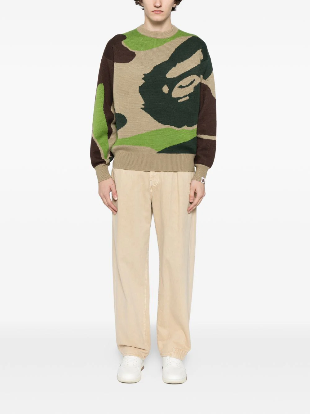 Camouflage-Print Jumper - Image 5