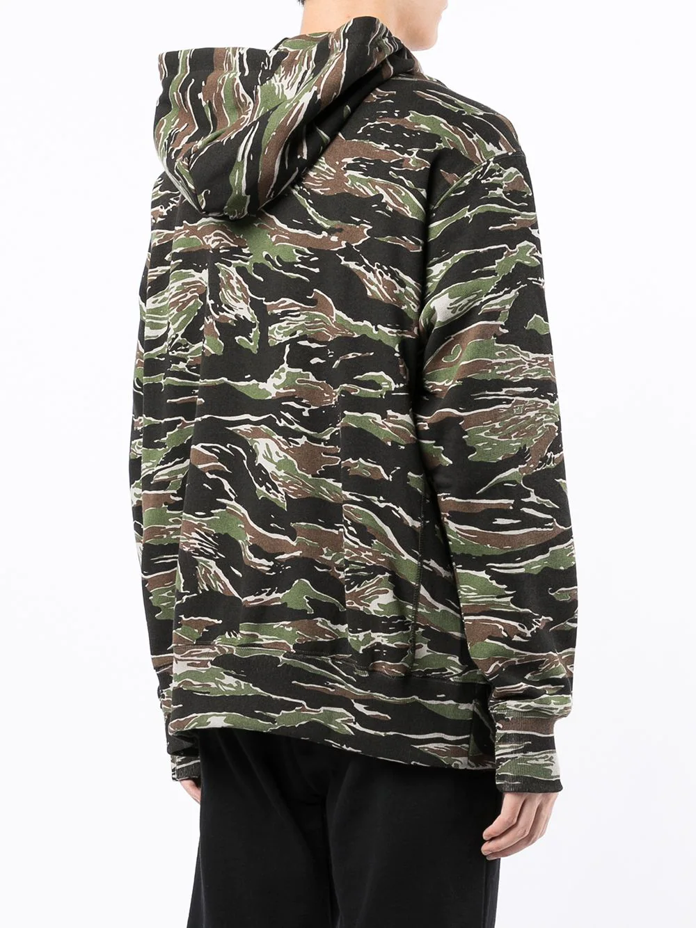 Camouflage-Print Long-Sleeve Hoodie - Image 3