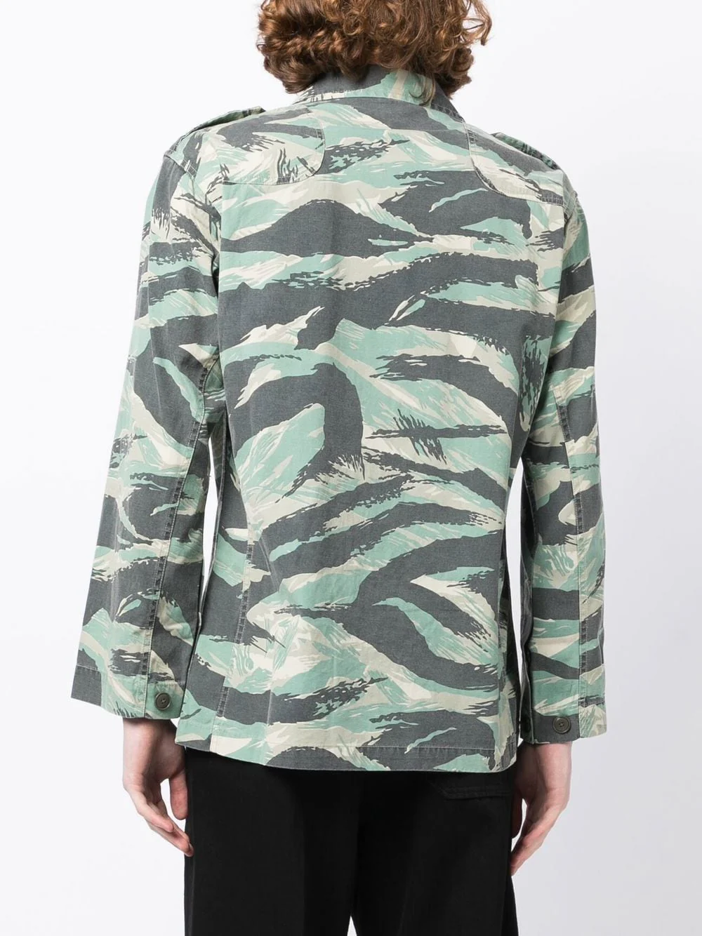 Camouflage-Print Long-Sleeve Shirt - Image 3
