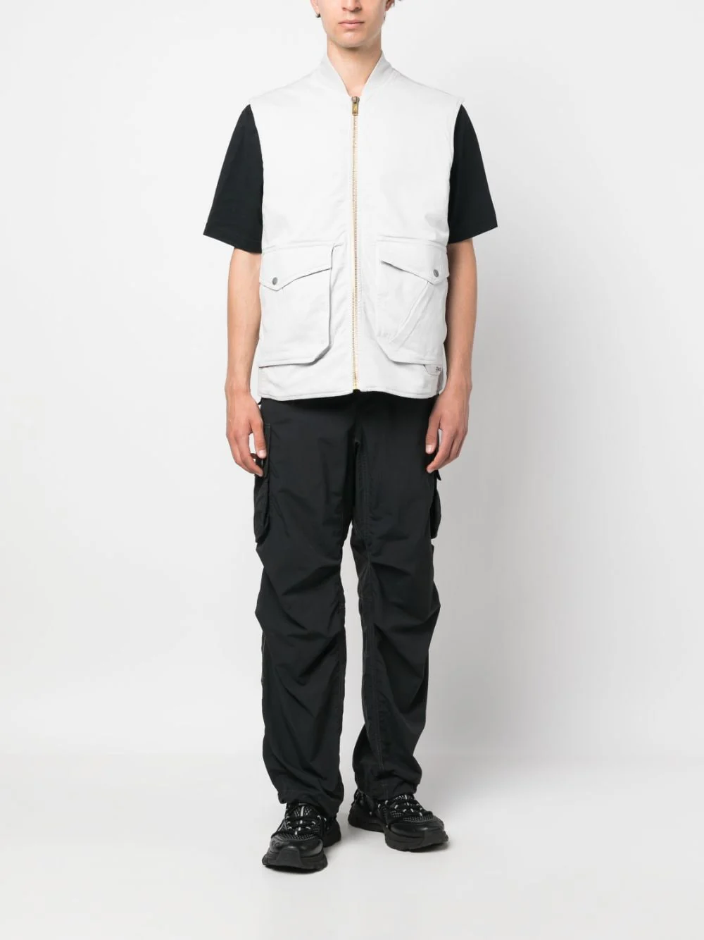 Cargo Cotton Gilet - Image 3