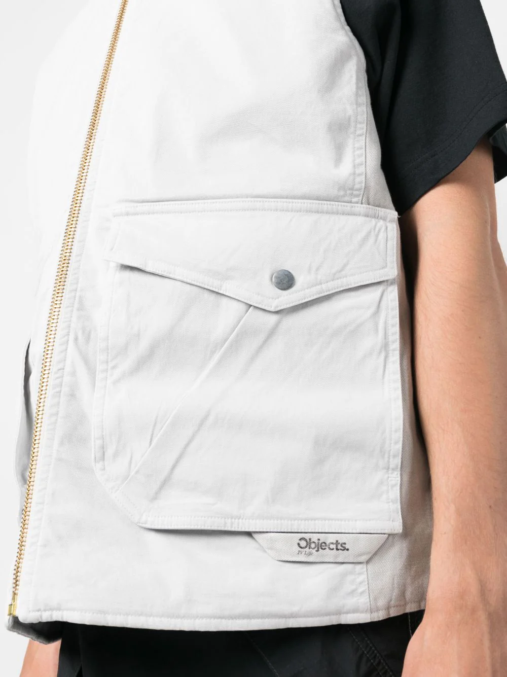 Cargo Cotton Gilet - Image 4