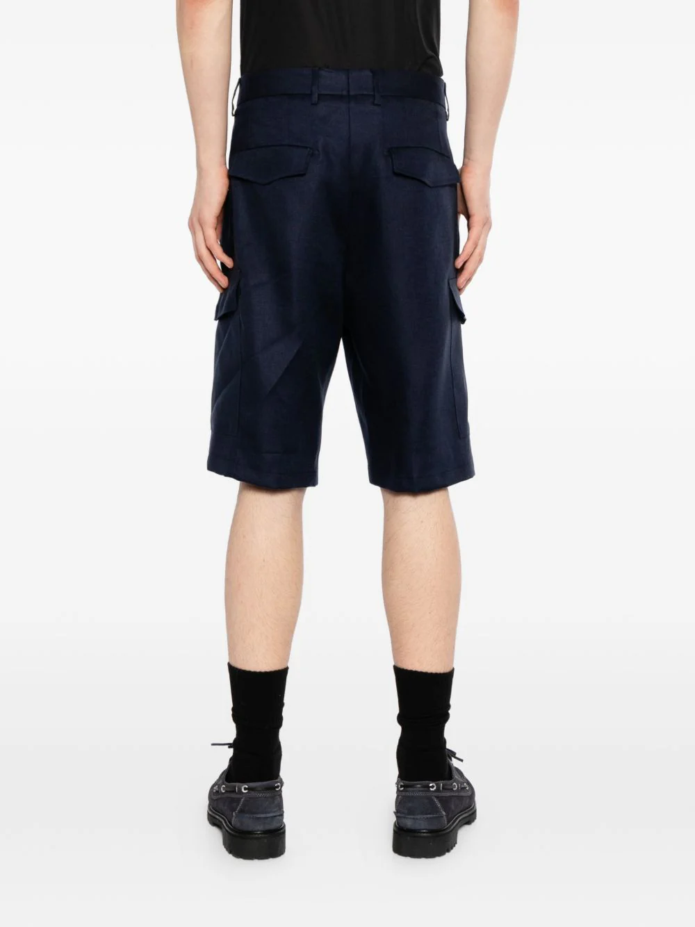 Cargo Pleated Trousers - Image 4