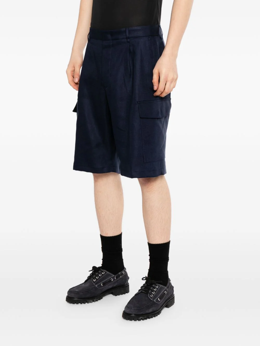 Cargo Pleated Trousers - Image 5