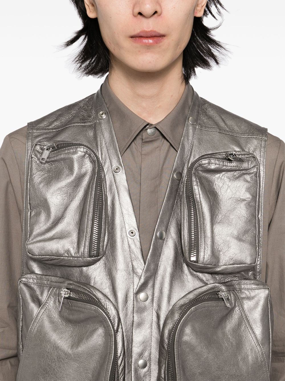 Cargo Vest Jacket - Image 3