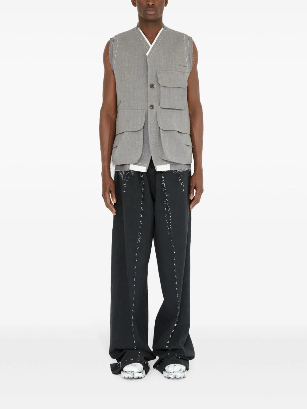Cargo Wool Vest - Image 5