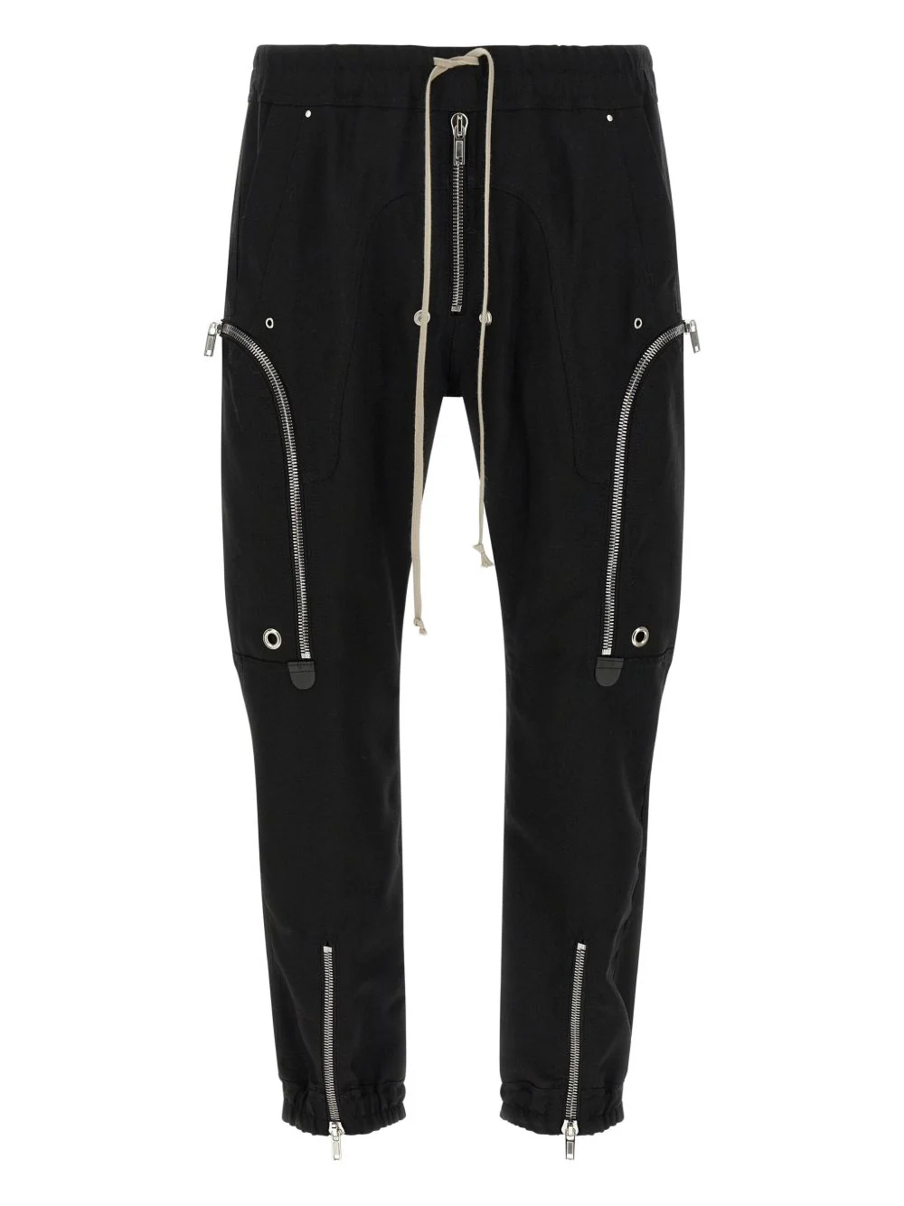 Cargo Zip-Detail Trousers