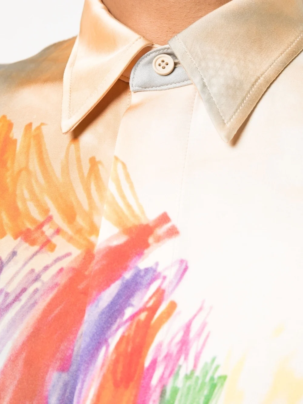 Cartoon-Print Short-Sleeved Shirt - Image 5