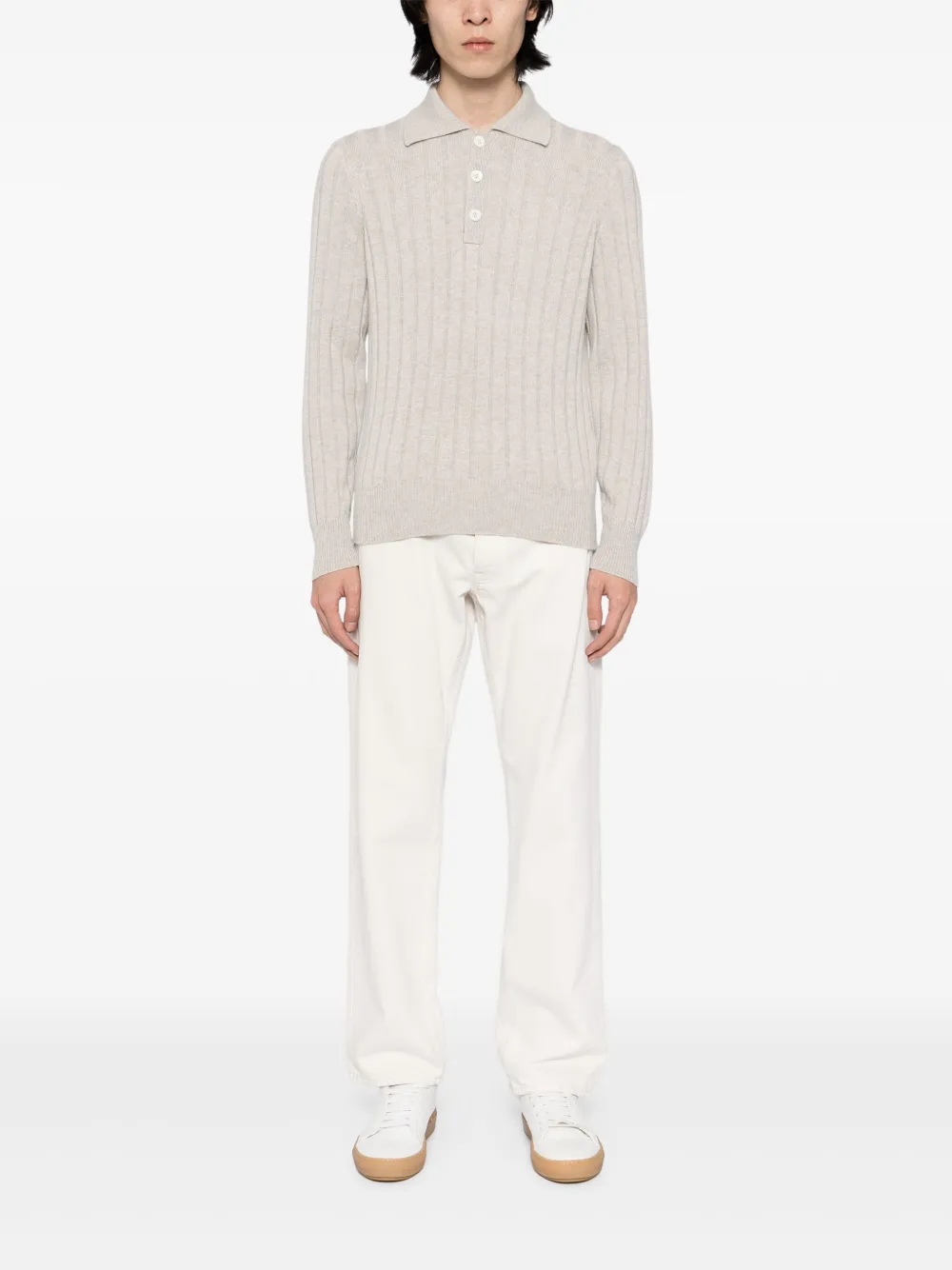 Cashmere Polo Shirt - Image 2