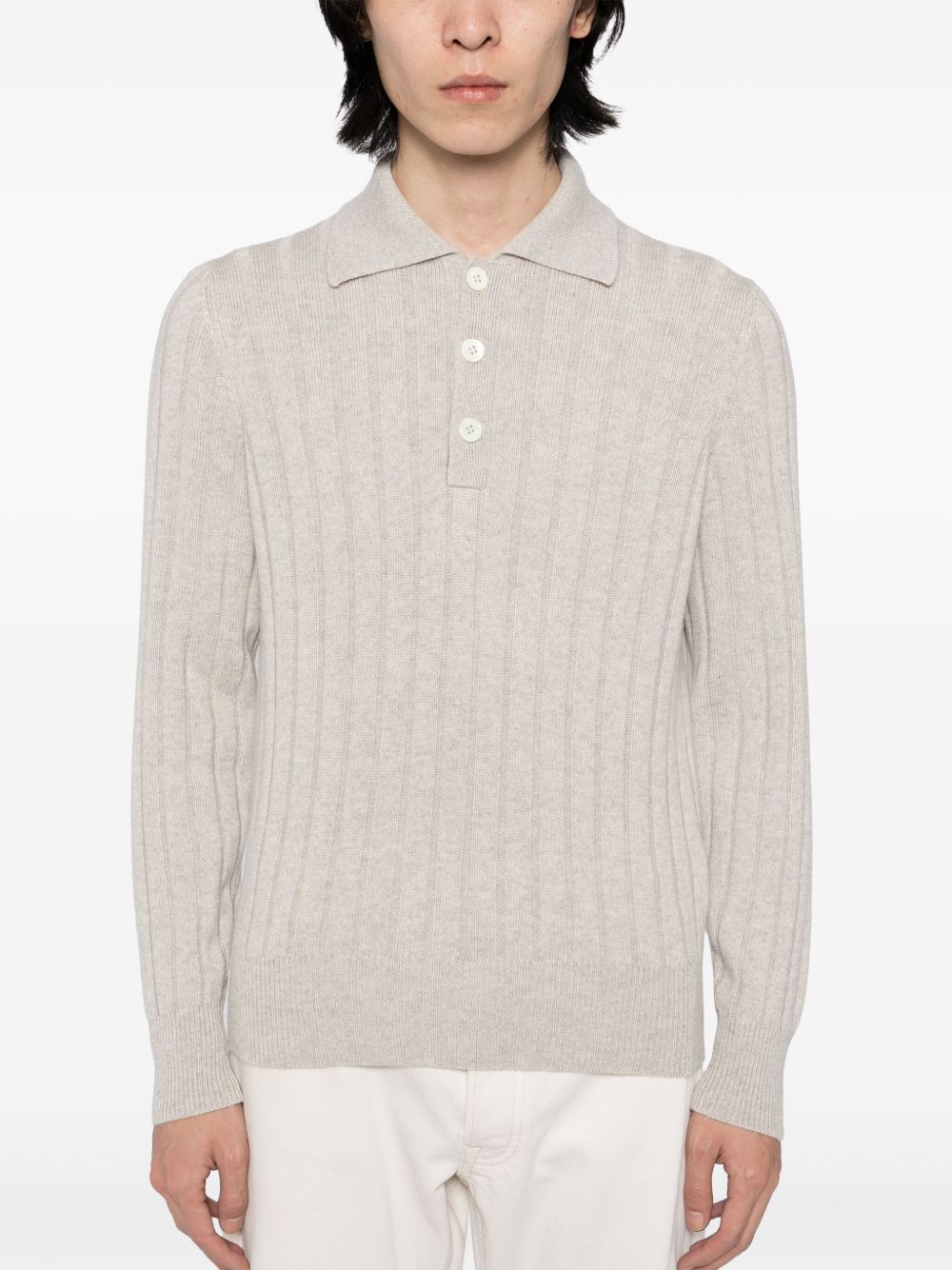 Cashmere Polo Shirt - Image 4