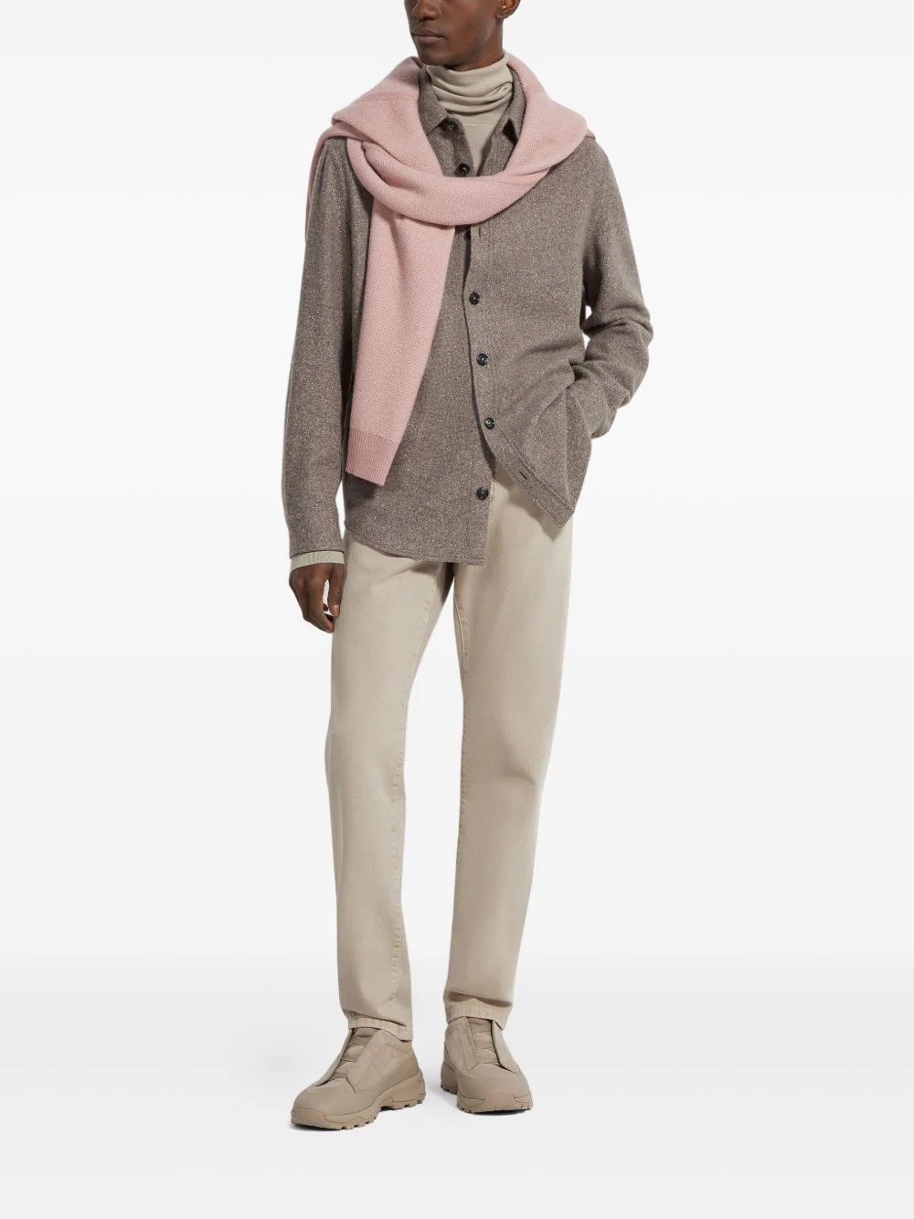 Cashmere-Silk Overshirt - Image 3