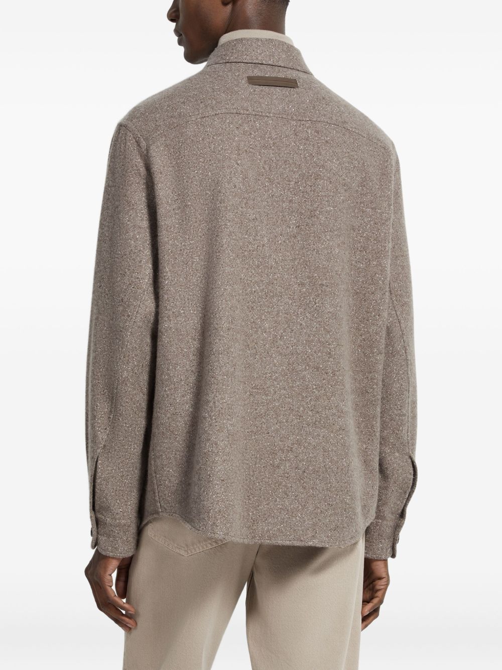 Cashmere-Silk Overshirt - Image 5
