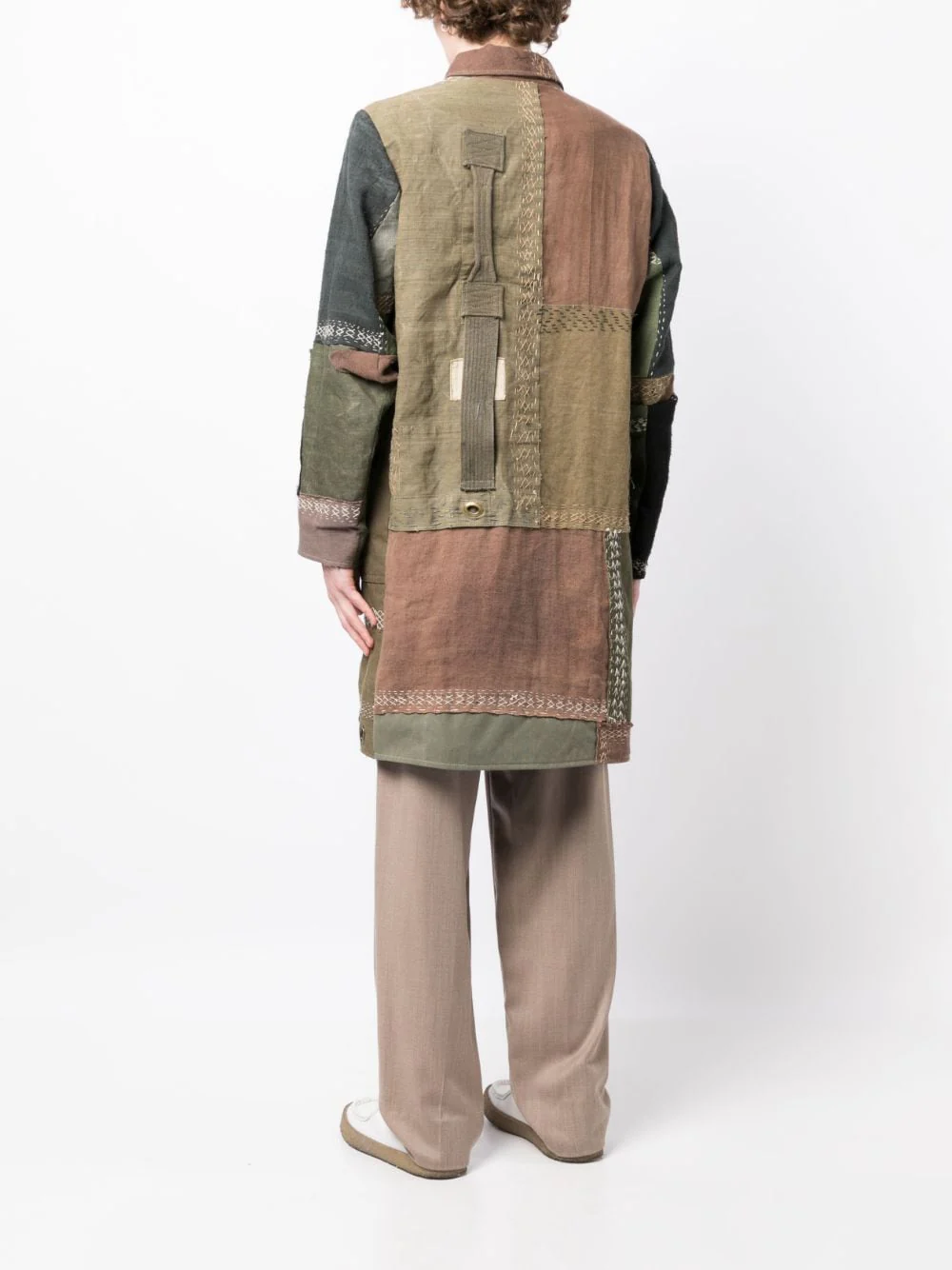 Cedric Cotton Single-Breasted Coat - Image 3