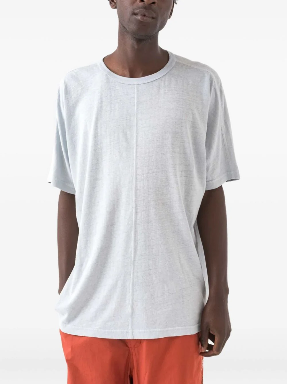 Central-Seam Short-Sleeve T-Shirt - Image 2