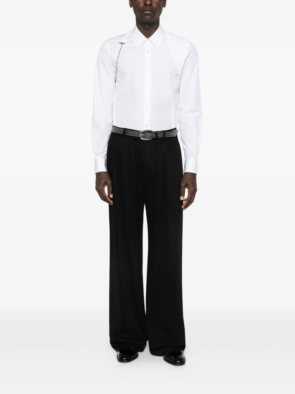 Chain-Detail Shirt - Image 2