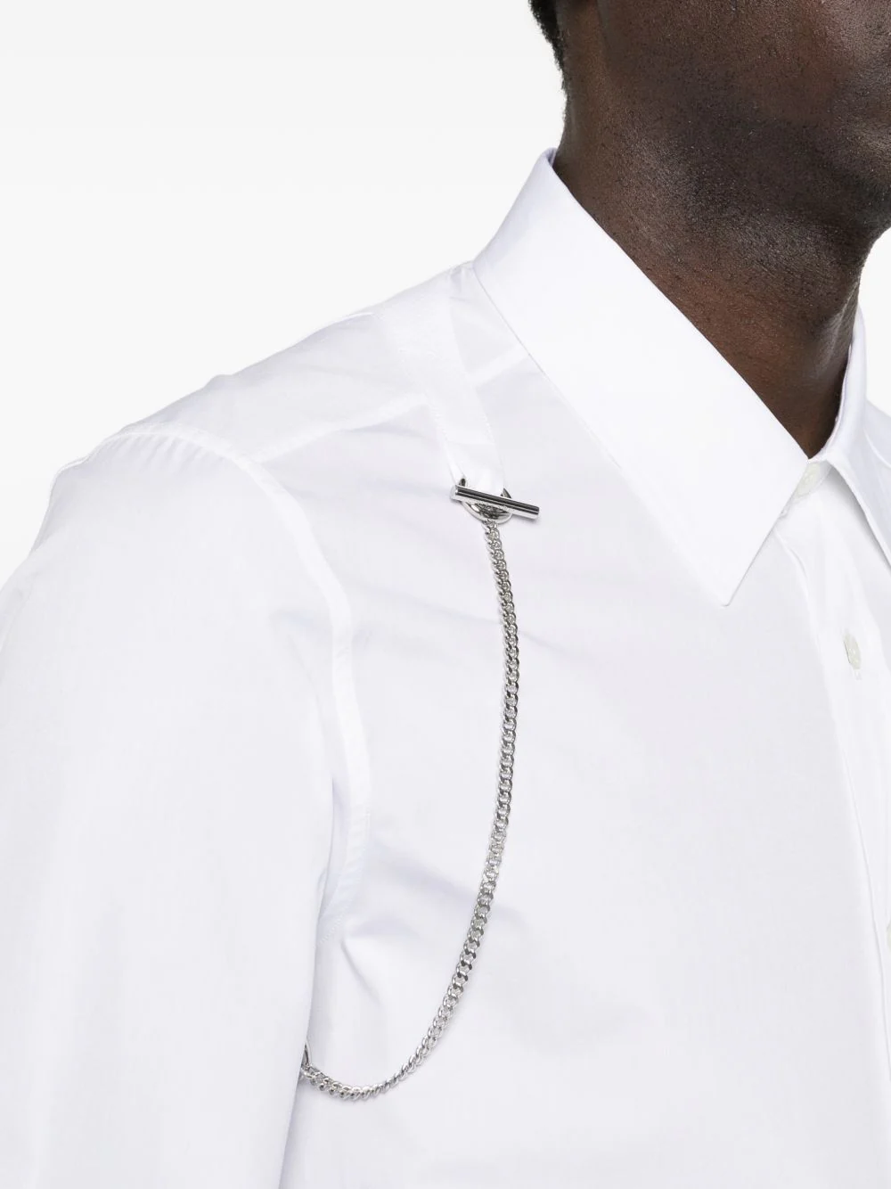 Chain-Detail Shirt - Image 3