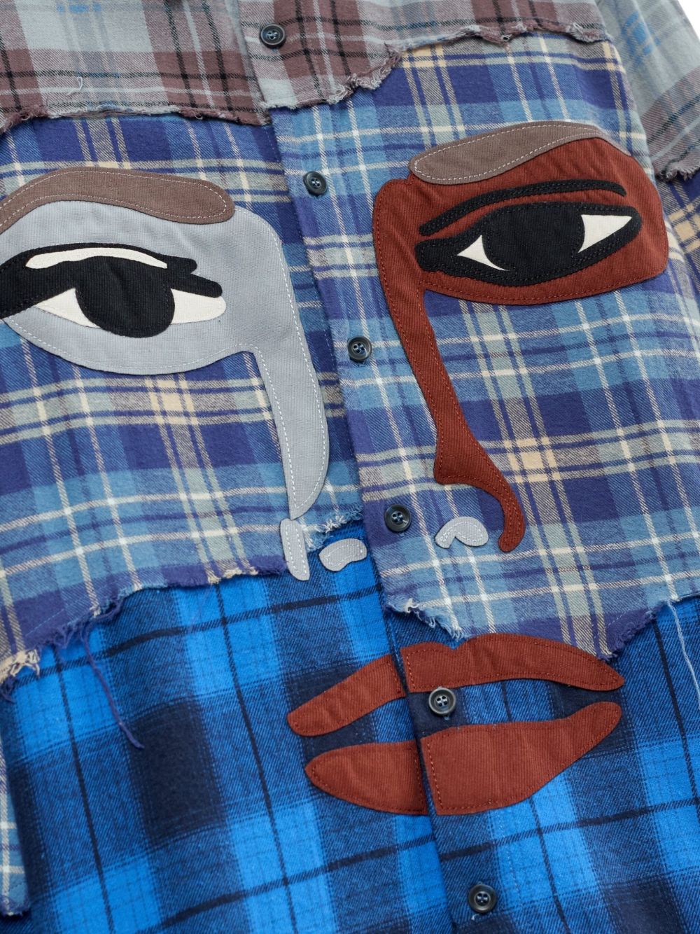 Check-Pattern Shirt - Image 3