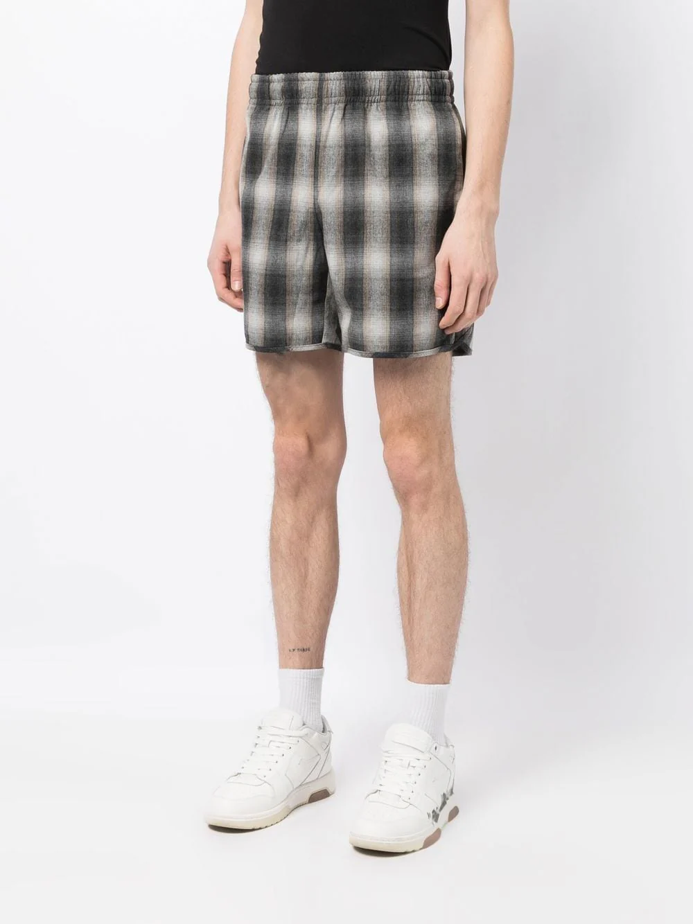 Check Pattern Shorts - Image 3