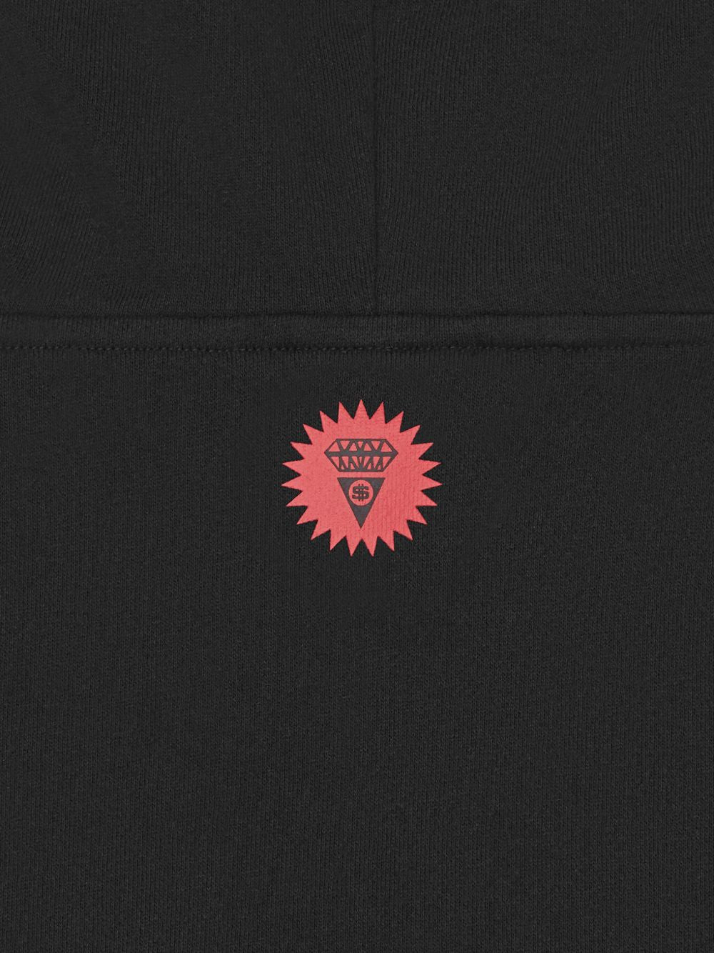 Check-Pattern Wolf Graphic Hoodie - Image 5