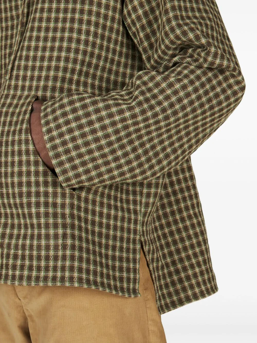 Checked Hoodie - Image 4