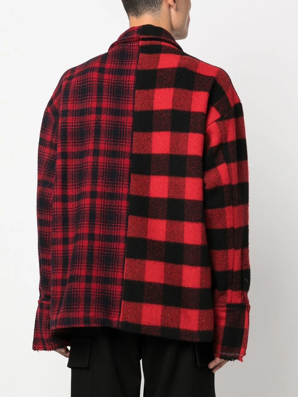 Checked Shirt Jacket - Image 5