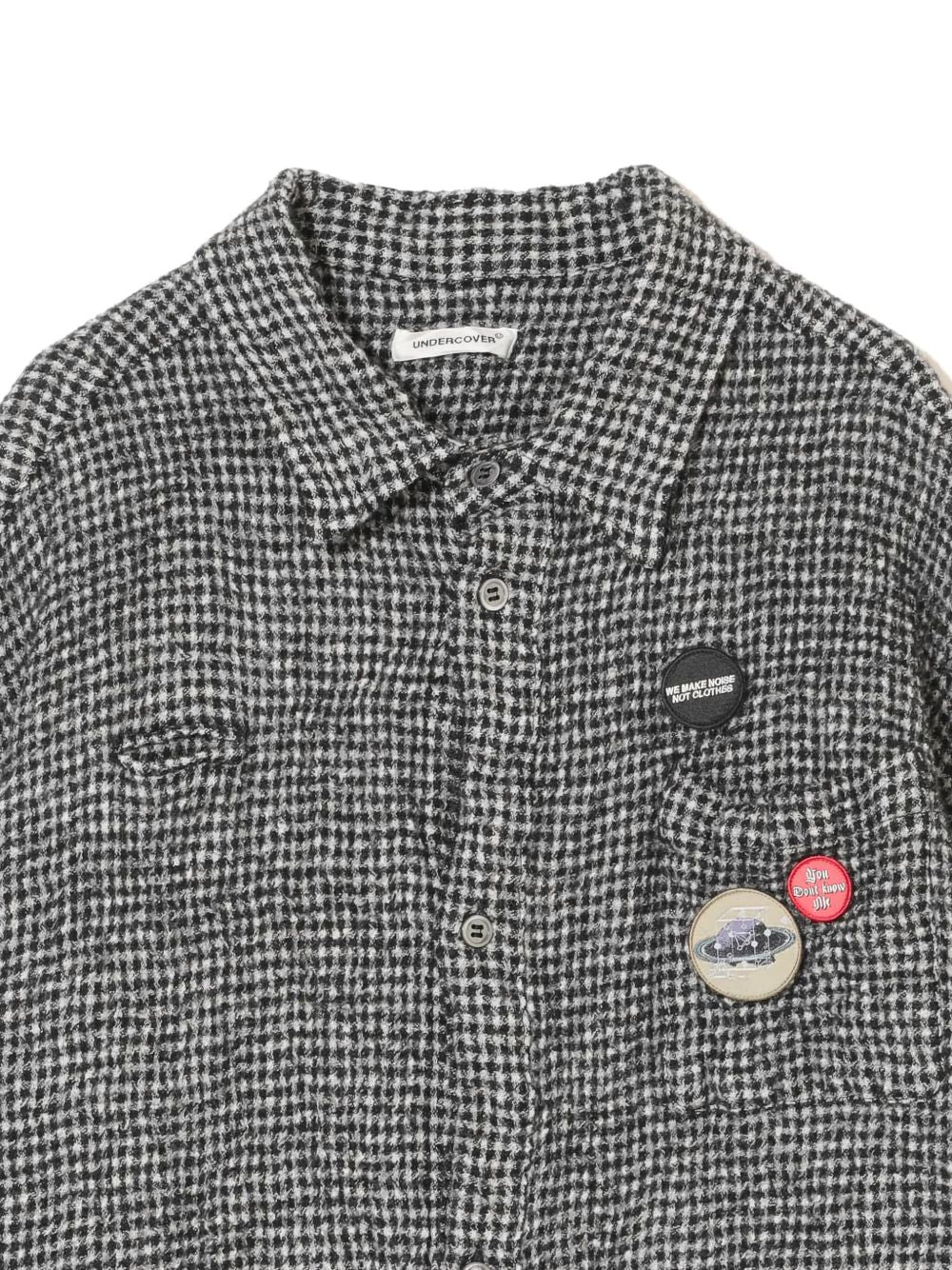 Checked Wool Shirt - Image 4
