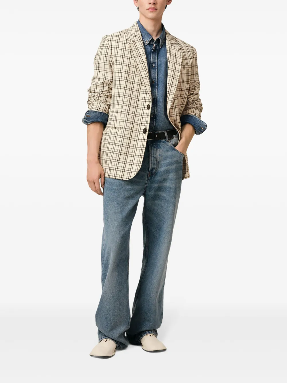 Checkered Blazer - Image 3