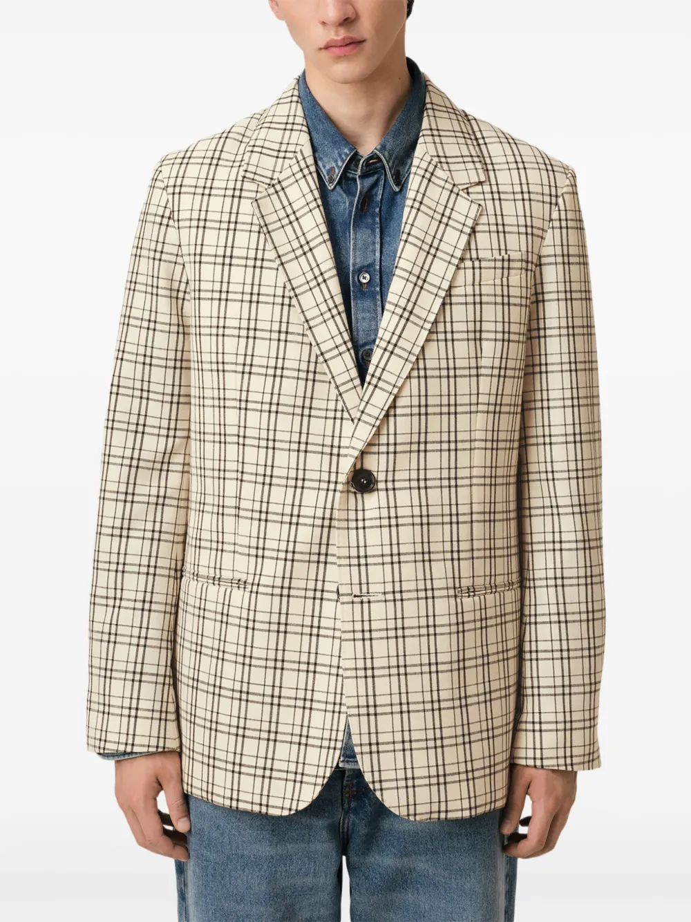 Checkered Blazer - Image 5